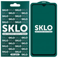 Защитное стекло SKLO 5D (full glue) для Xiaomi Redmi Note 8 Pro Чорний (16668)