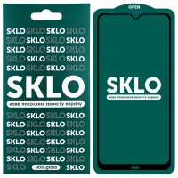 Защитное стекло SKLO 5D (full glue) для Xiaomi Redmi Note 8 Черный (16667)