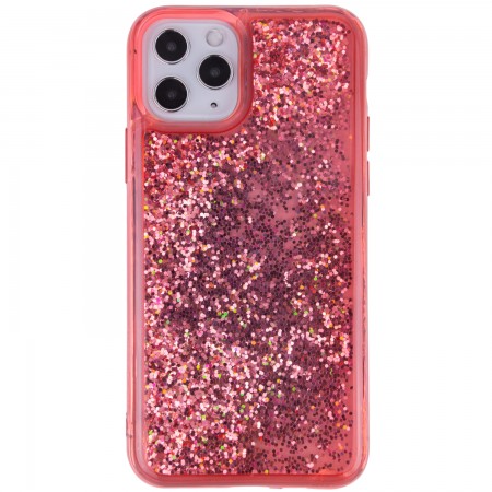 TPU+PC чехол Sparkle (glitter) для Apple iPhone 11 Pro Max (6.5'') Красный (12397)