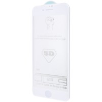 Защитное стекло 5D Hard (full glue) (тех.пак) для Apple iPhone 7 plus / 8 plus (5.5'') Белый (16673)