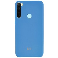 Чехол Silicone Cover (AA) для Xiaomi Redmi Note 8 Синій (4119)