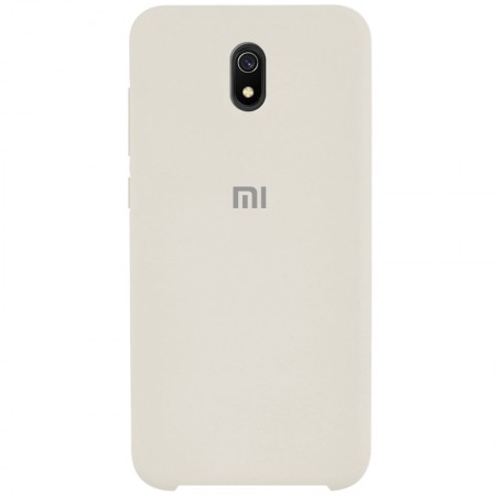 Чехол Silicone Cover (AA) для Xiaomi Redmi 8a Белый (4126)