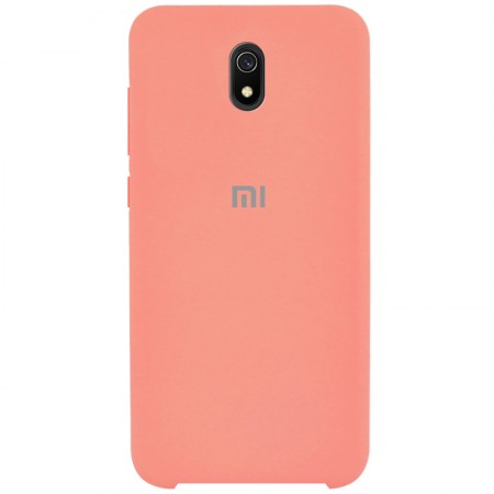 Чехол Silicone Cover (AA) для Xiaomi Redmi 8a Персиковый (4130)