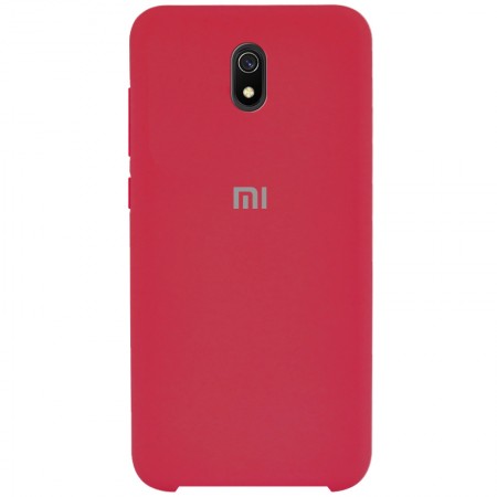 Чехол Silicone Cover (AA) для Xiaomi Redmi 8a Рожевий (4133)