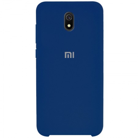 Чехол Silicone Cover (AA) для Xiaomi Redmi 8a Синій (4135)