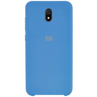 Чехол Silicone Cover (AA) для Xiaomi Redmi 8a Синій (4136)