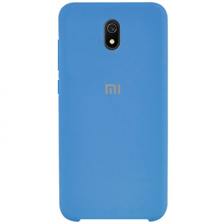 Чехол Silicone Cover (AA) для Xiaomi Redmi 8a Синій (4136)