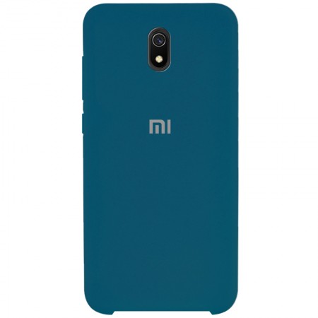 Чехол Silicone Cover (AA) для Xiaomi Redmi 8a Синий (4137)