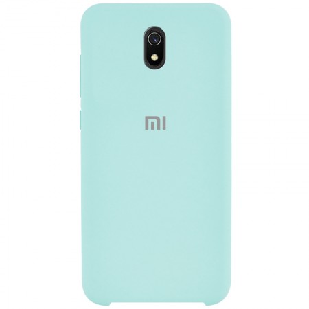 Чехол Silicone Cover (AA) для Xiaomi Redmi 8a Бирюзовый (4127)