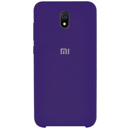 Чехол Silicone Cover (AA) для Xiaomi Redmi 8a Фіолетовий (4139)