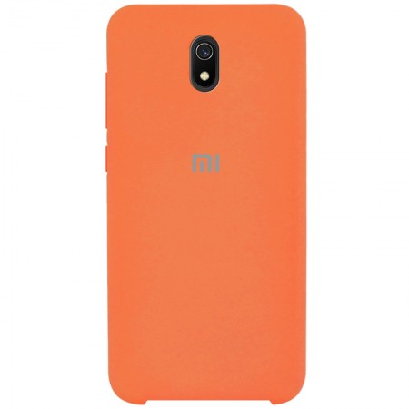 Чехол Silicone Cover (AA) для Xiaomi Redmi 8a Оранжевый (4129)