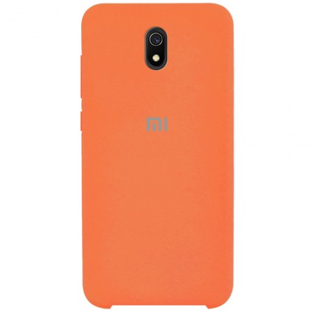 Чехол Silicone Cover (AA) для Xiaomi Redmi 8a Помаранчевий (4129)