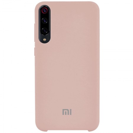 Чехол Silicone Cover (AA) для Xiaomi Mi 9 Pro Розовый (4150)