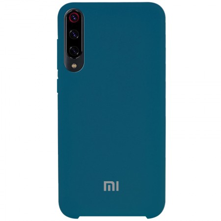 Чехол Silicone Cover (AA) для Xiaomi Mi 9 Pro Синий (4154)