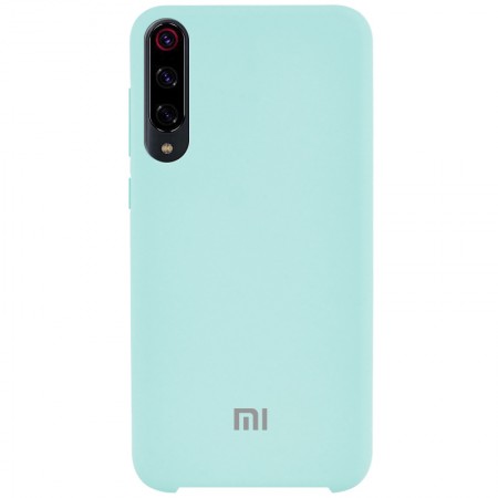 Чехол Silicone Cover (AA) для Xiaomi Mi 9 Pro Бирюзовый (4142)