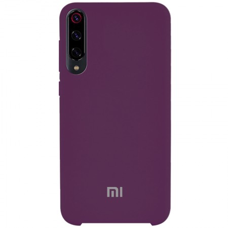 Чехол Silicone Cover (AA) для Xiaomi Mi 9 Pro Фиолетовый (4157)