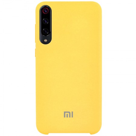 Чехол Silicone Cover (AA) для Xiaomi Mi 9 Pro Жовтий (4144)