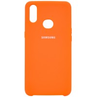 Чехол Silicone Cover (AA) для Samsung Galaxy A10s Оранжевый (18248)