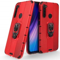Ударопрочный чехол Transformer Alita под магнитный держатель для Xiaomi Redmi Note 8 Красный (12988)