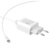 СЗУ Hoco C62A Victoria 2.1A 2USB + cable Lightning Білий (27960)