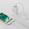 СЗУ Hoco C62A Victoria 2.1A 2USB + cable Lightning Білий (27960)