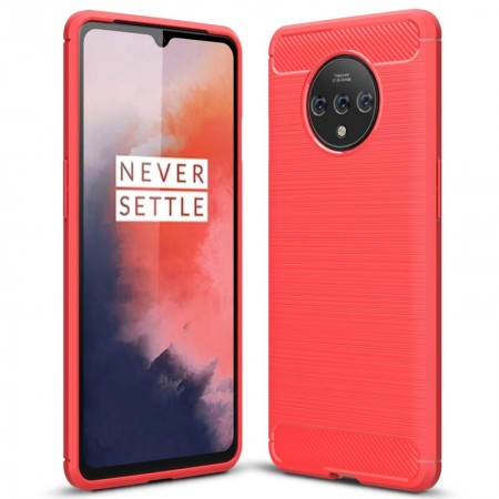 TPU чехол Slim Series для OnePlus 7T Красный (4167)