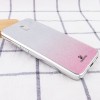 TPU+Glass чехол Swarovski для Xiaomi Redmi 8a Рожевий (4173)
