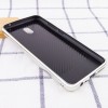TPU+Glass чехол Swarovski для Xiaomi Redmi 8a Фіолетовий (4175)