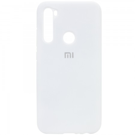 Чехол Silicone Cover Full Protective (AA) для Xiaomi Redmi Note 8T Белый (4183)