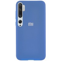Чехол Silicone Cover Full Protective (AA) для Xiaomi Mi Note 10 / Note 10 Pro / Mi CC9 Pro Блакитний (17297)