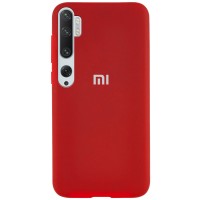 Чехол Silicone Cover Full Protective (AA) для Xiaomi Mi Note 10 / Note 10 Pro / Mi CC9 Pro Красный (17299)