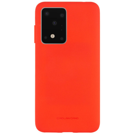 TPU чехол Molan Cano Smooth для Samsung Galaxy S20 Ultra Красный (4203)