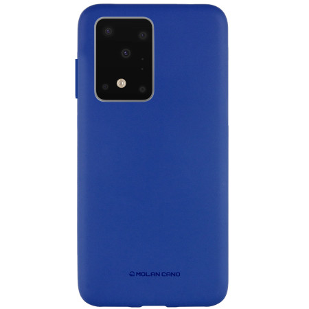 TPU чехол Molan Cano Smooth для Samsung Galaxy S20 Ultra Синий (4206)