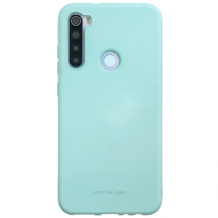 TPU чехол Molan Cano Smooth для Xiaomi Redmi Note 8T Бирюзовый (4225)