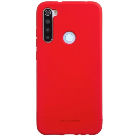 TPU чехол Molan Cano Smooth для Xiaomi Redmi Note 8 Красный (15060)