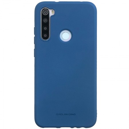 TPU чехол Molan Cano Smooth для Xiaomi Redmi Note 8 Синий (15063)