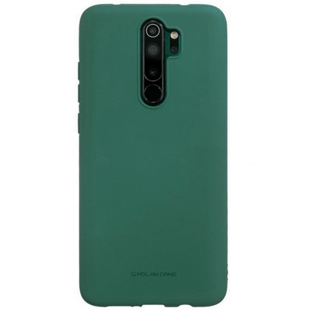 TPU чехол Molan Cano Smooth для Xiaomi Redmi Note 8 Pro Зелёный (15066)