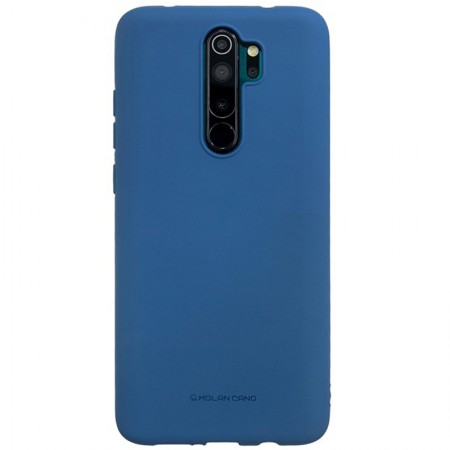 TPU чехол Molan Cano Smooth для Xiaomi Redmi Note 8 Pro Синий (4242)