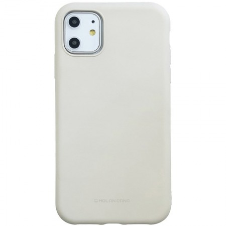 TPU чехол Molan Cano Smooth для Apple iPhone 11 (6.1'') Серый (4248)