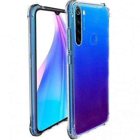 TPU чохол Epic Ease з посиленими кутами для Xiaomi Redmi Note 8T Прозрачный (42456)