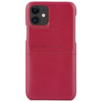 Кожаная накладка G-Case Cardcool Series для Apple iPhone 11 (6.1'') Красный (4277)