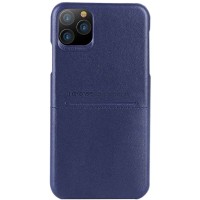 Кожаная накладка G-Case Cardcool Series для Apple iPhone 11 Pro (5.8'') Синий (4283)