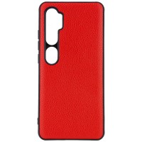 Кожаная накладка Epic Vivi series для Mi Note 10 / Note 10 Pro / Mi CC9 Pro Красный (4298)