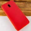 TPU чехол Fiber Logo для Xiaomi Redmi 8a Красный (4332)