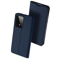 Чехол-книжка Dux Ducis с карманом для визиток для Samsung Galaxy S20 Ultra Синий (4358)