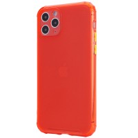 TPU чехол Сolor matte для Apple iPhone 11 Pro Max (6.5'') Красный (4378)