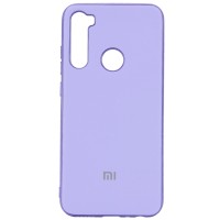 TPU чехол Matte LOGO для Xiaomi Redmi Note 8 Фиолетовый (4381)