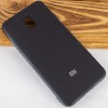 TPU чехол Matte LOGO для Xiaomi Redmi 8a Черный (4390)