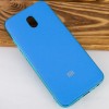 TPU чехол Matte LOGO для Xiaomi Redmi 8a Блакитний (4397)