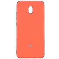 TPU чехол Matte LOGO для Xiaomi Redmi 8a Рожевий (4393)